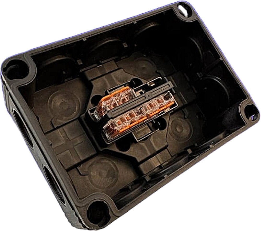 Wiska 10113408 Jcn/Box 116x85x51mm Blk Wiska 10113408 Jcn/Box 116x85x51mm Blk