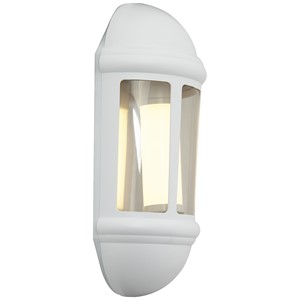 Ansell ALHLLED/WH Latina Half Lantern White LED 8W
