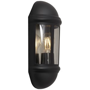Ansell ALHL/BL Latina E27 Half Lantern Black 42W 