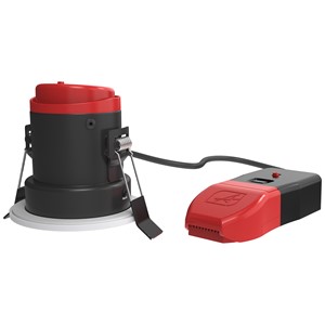 Ansell APRIPAG/1 Prism Pro CCT Anti Glare Fire Rated Downlight Dual Wattage