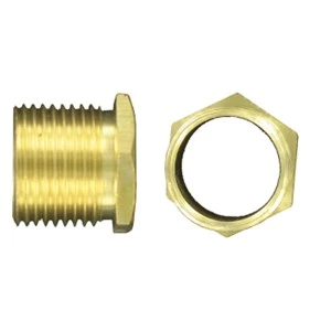 Cond Male Bush Long 25mm Brass