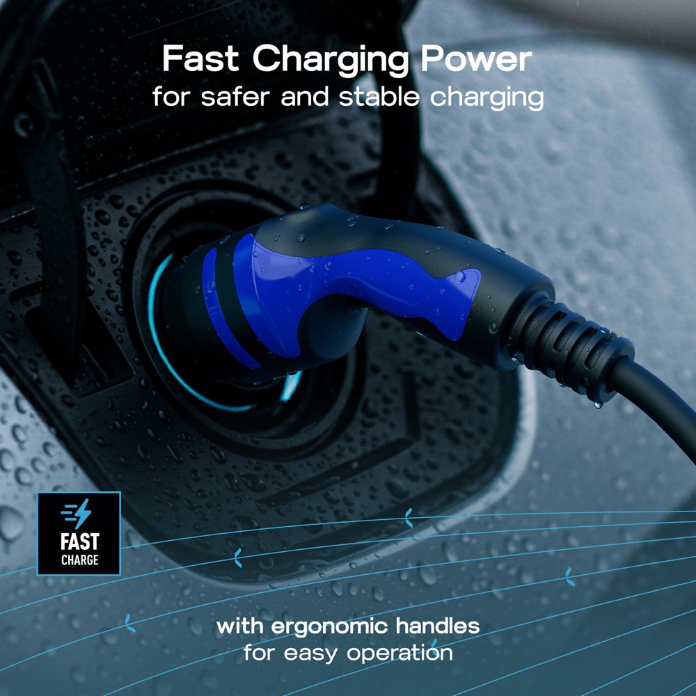 BG EVC22328SL-01<BR> EV Charging Cable 8m