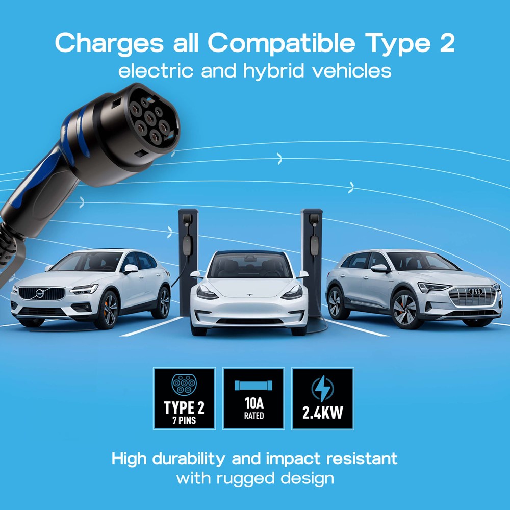 BG EVCM221310-01<BR> EV Charging Cable 10m