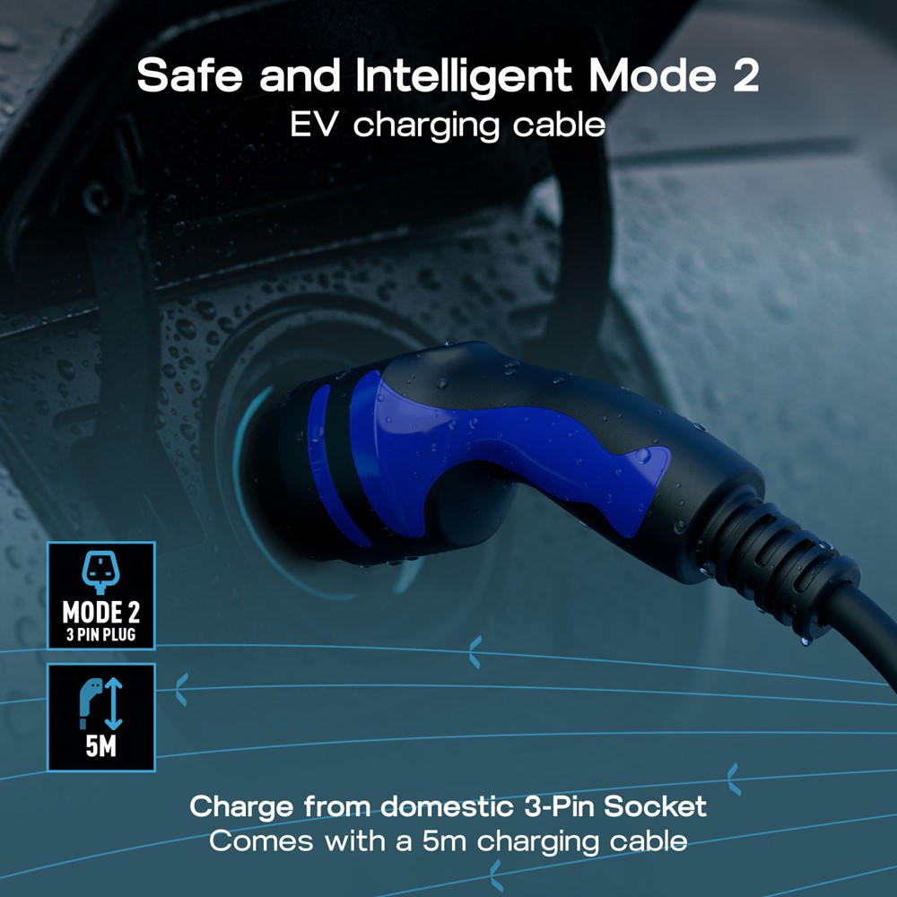 BG EVCM22135-01<BR> EV Charging Cable 5m