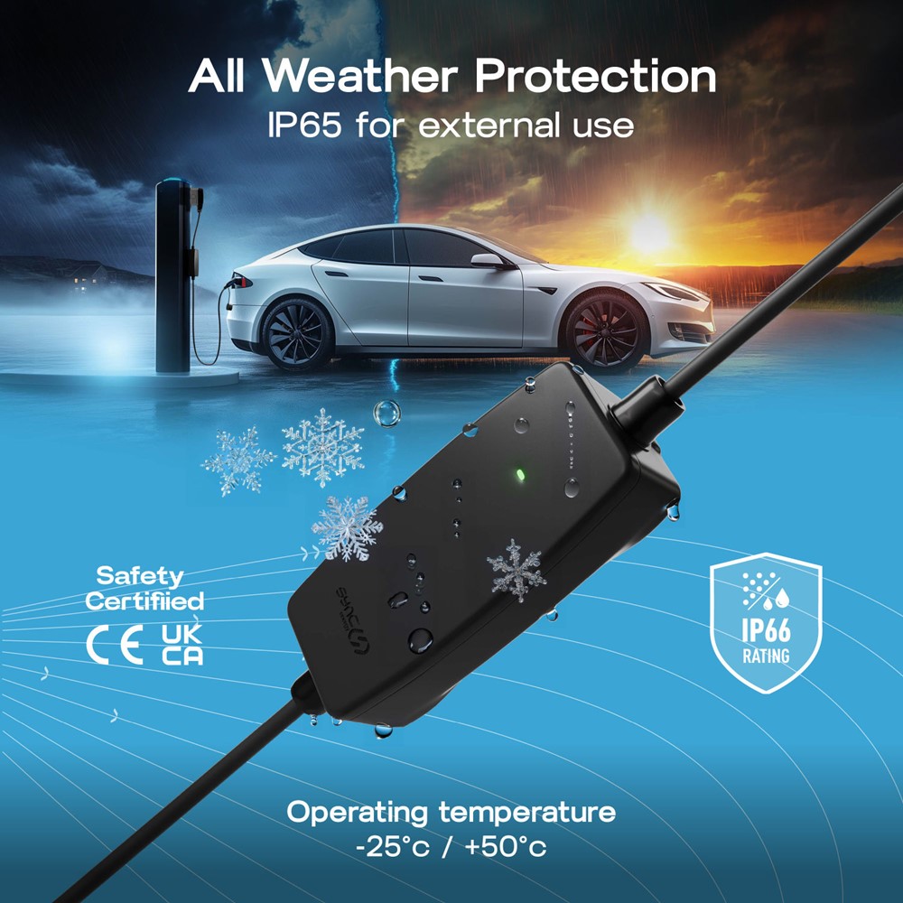 BG EVCM22135-01<BR> EV Charging Cable 5m