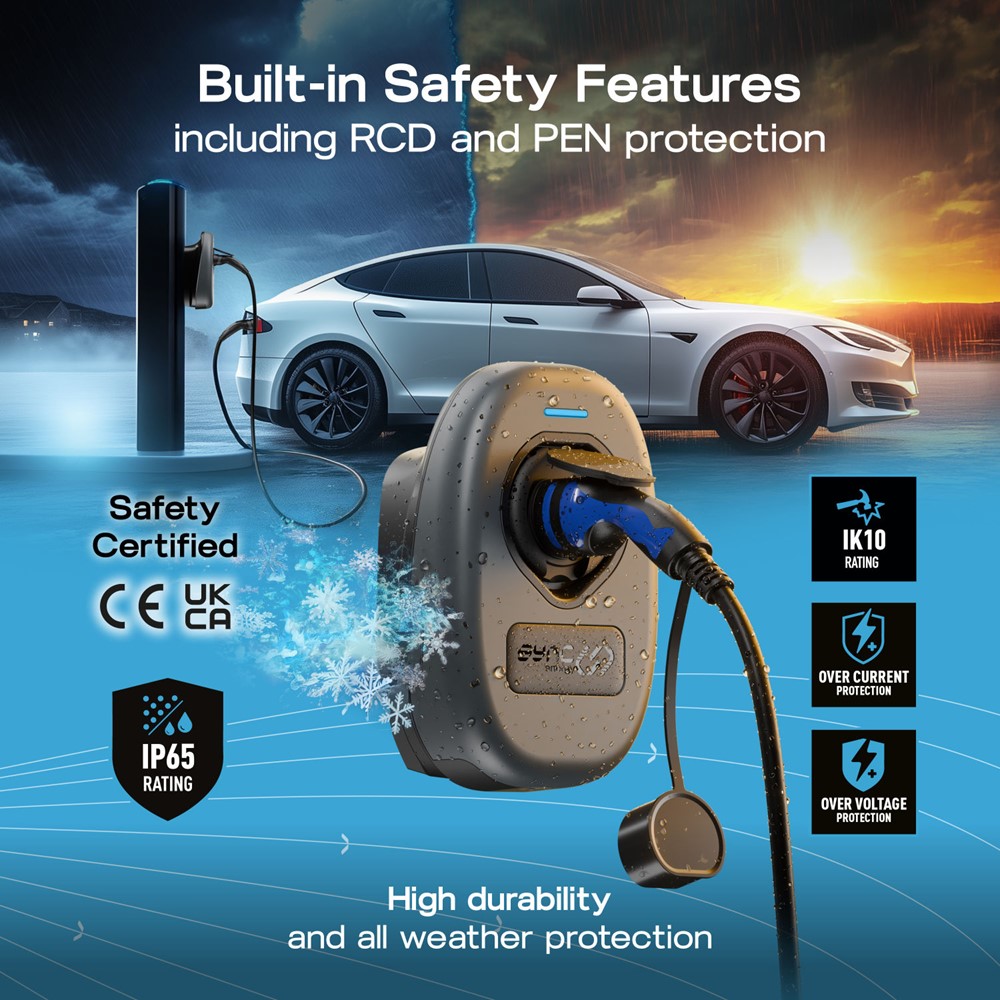 BG EVWC2S7GG-01<BR> EV Charger Mode 3 7.4kW
