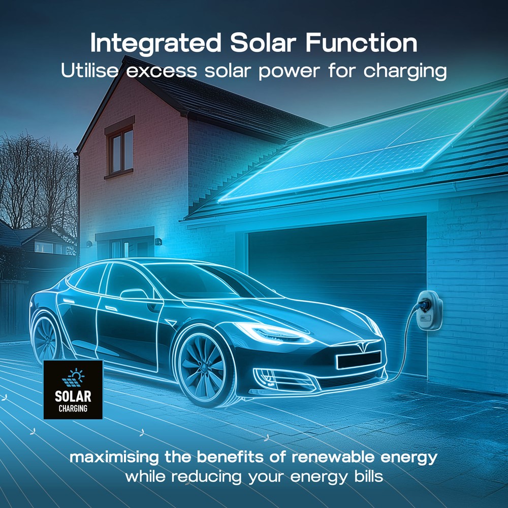 BG EVWC2S7GGR-01<BR> EV Charger Mode 3 7.4kW