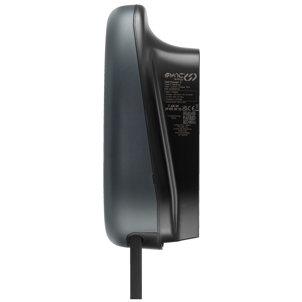 BG EVWC2T7G-01<BR> EV Charger Mode 3 7.4kW