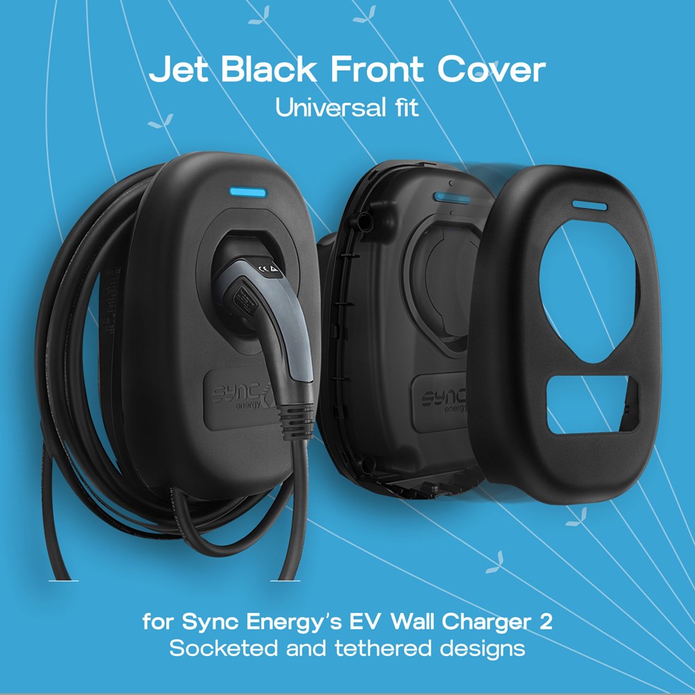 BG EVWC2TPJB-01<BR> EV Charger Trim <BR>Jet Black