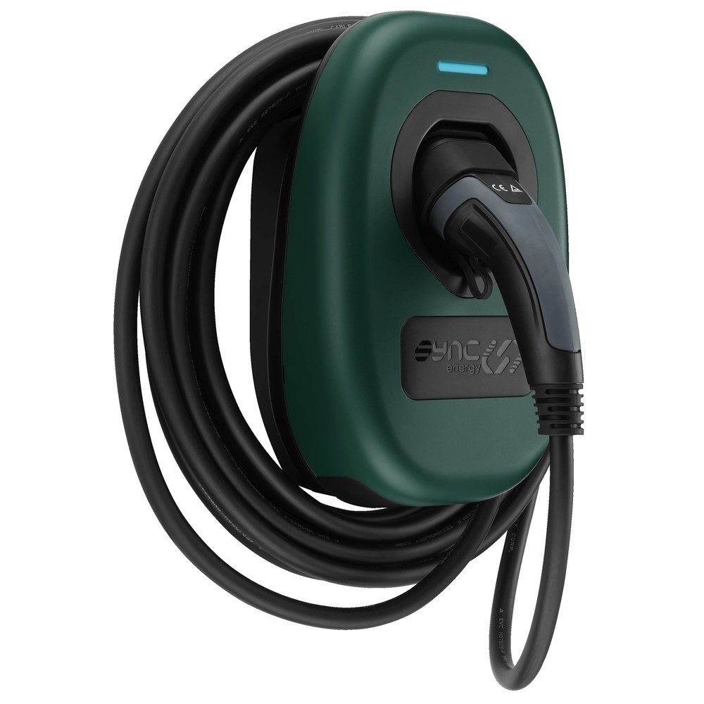 BG EVWC2TPRG-01 <BR>EV Charger Trim<BR> Racing Green