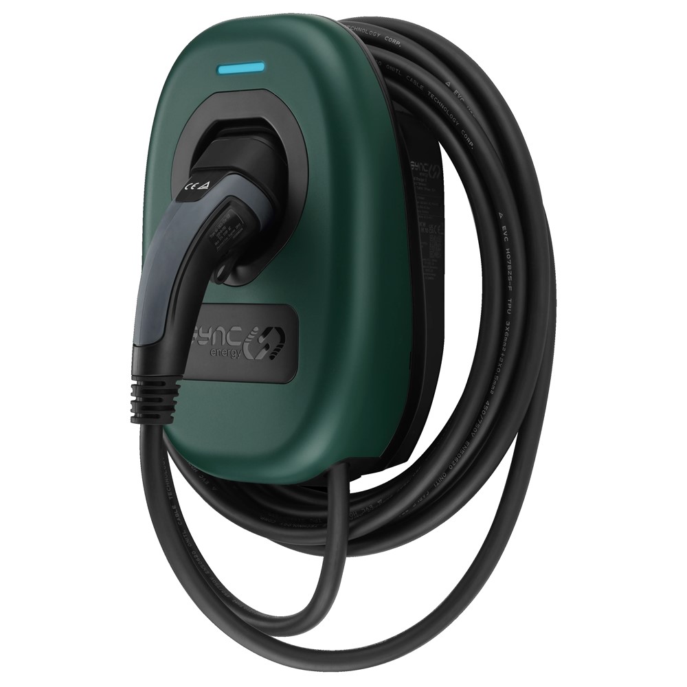 BG EVWC2TPRG-01 <BR>EV Charger Trim<BR> Racing Green