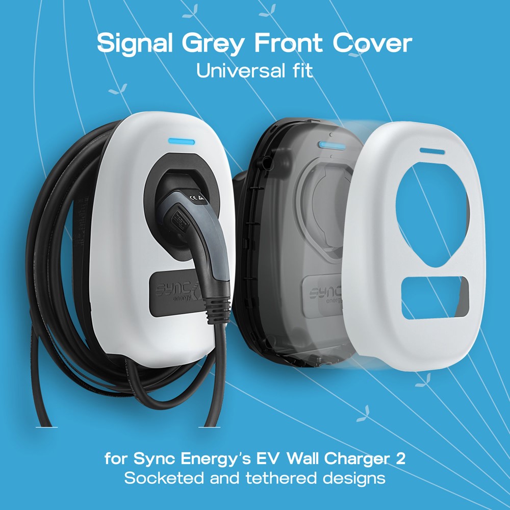 BG EVWC2TPSG-01<BR> EV Charger Trim<BR> Signal Grey