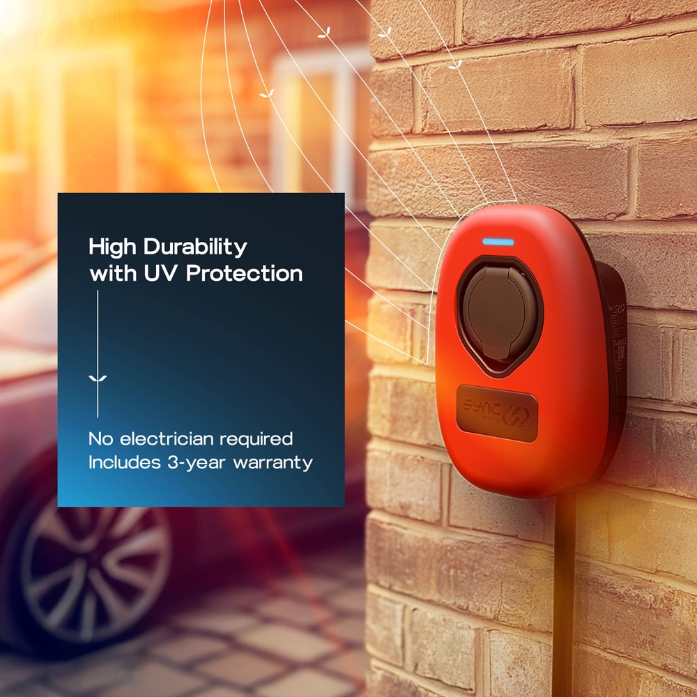 BG EVWC2TPSR-01<BR> EV Charger Trim Sig Red