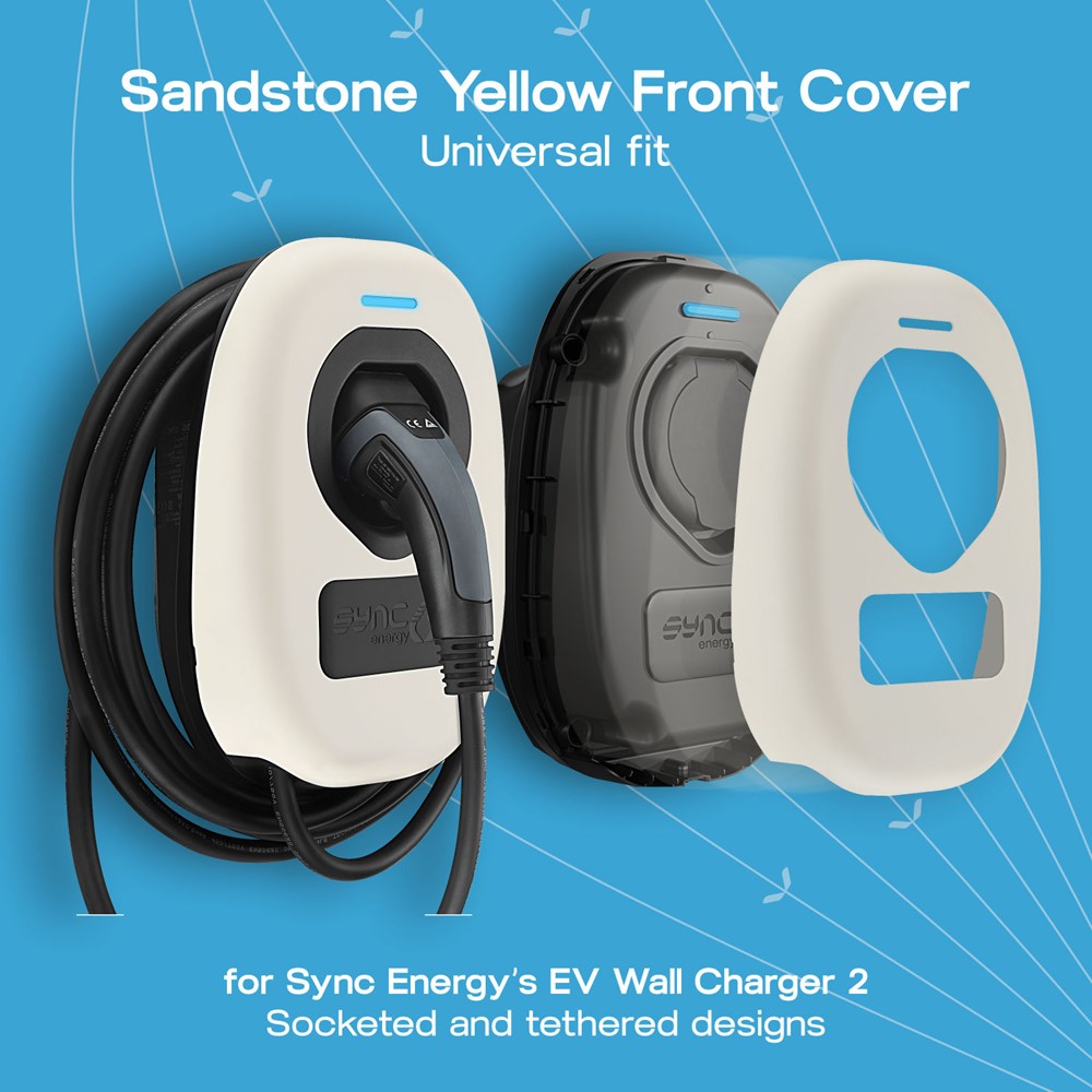 BG EVWC2TPSY-01<BR> EV Charger Trim <BR>Sandstone Yellow