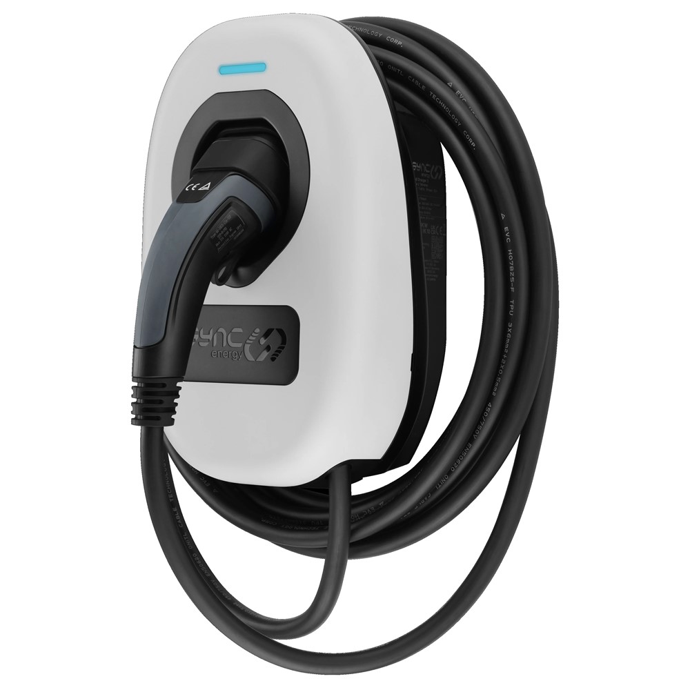 BG EVWC2TPTW-01<BR> EV Charger Trim<BR> Traffic White