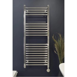 Ecostrad FE-IQ-15-6C Fina-E Towel Rail 600W Chrome WiFi Control