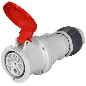 Gewiss GW63020H<BR> Connector <BR> 3P+E 63A 415V 6h