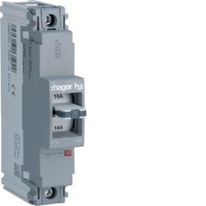 Hager HHA014Z<BR> MCCB SP 16A 25kA