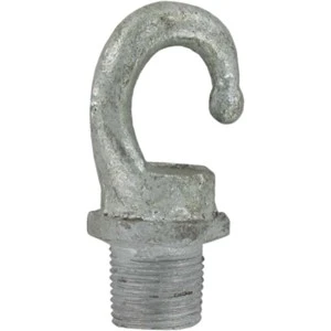 Cond Male Hook 20mm Glv