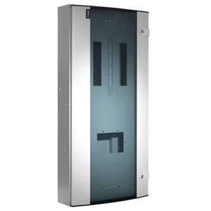 Hager JK216BG<BR>  250A 16 Way <BR> Invicta 3 Type B TPN<BR>  Distribution Board Glazed Door
