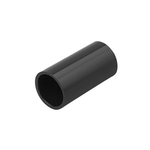 MT MC3BK Straight Coupler 25mm Black