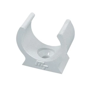 MT MMC3WH Round U Clip 25mm White