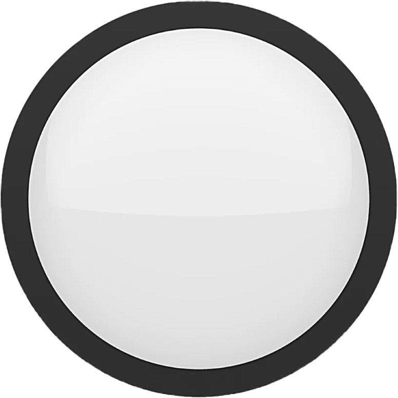 Kosnic OSST-BLK LED B/Hd Trim Black