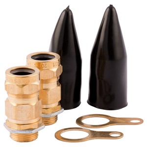 SWA PCW20SPACK<BR> Cable Gland Pack<BR> 20mm Brass<BR>Pack 2