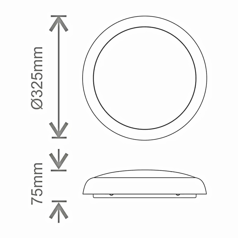 Kosnic POL215-SCT Polo II LED Bulkhead Kosnic POL215-SCT Polo II LED Bulkhead