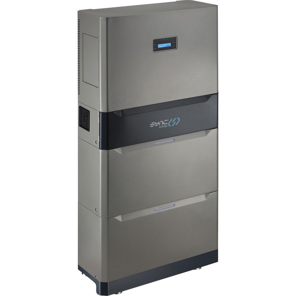 Sync Energy Flow 6kW All-In-One + 2 Batteries | SEF1A60G2 Solar Storage UK ýUpgrade to the Sync Energy Flow 6kW all-in-one system with 2 batteries (SEF1A60G2). Ideal for solar PV, offering greater storage capacity, smart energy control and reduced electricity costs. A powerful alternative to Tesla Powerwall, GivEnergy and Fox ESS systems.ýbuy solar battery storage Uk