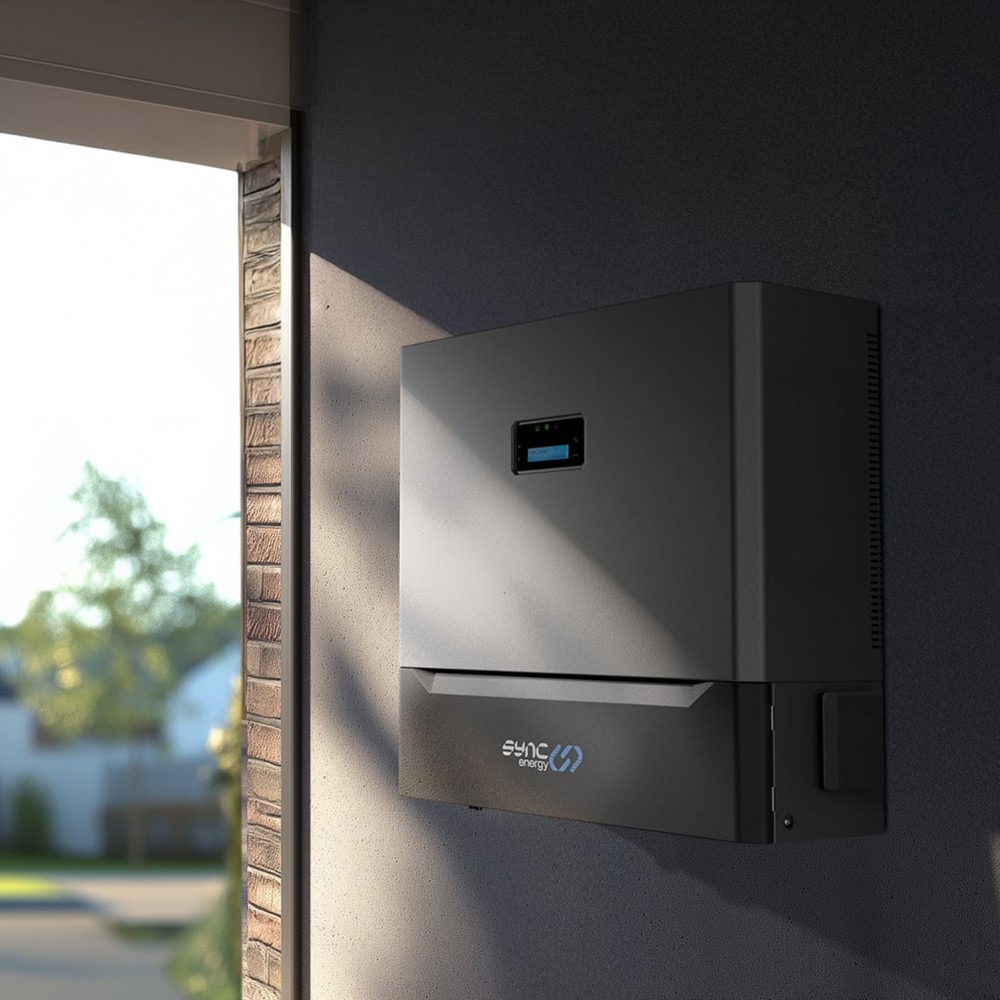 Sync Energy Flow Hybrid Inverter 6kW SEFHI60G | Solar & Battery Ready UKýDiscover the Sync Energy Flow 6kW Hybrid Inverter (SEFHI60G), a powerful solar and battery-ready solution with smart monitoring and flexible installation. Ideal for larger homes, offering high efficiency and a reliable alternative to GivEnergy, Sunsynk and Fox ESS systems.