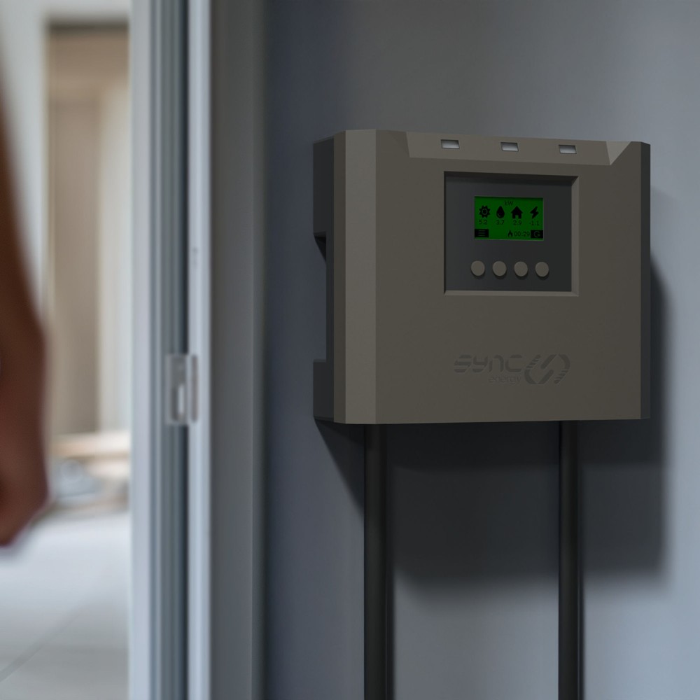 Maximise solar self-consumption with the Sync Energy SEFSD Flow 3.7kW Solar Power Diverter. Efficiently redirect excess PV energy to heat water, reduce energy bills, and boost system performance with smart, reliable control.