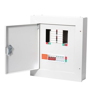 Liveelec TPN06-125S<BR> Distribution Board TP&N<BR> 6 Ways Surge Protected