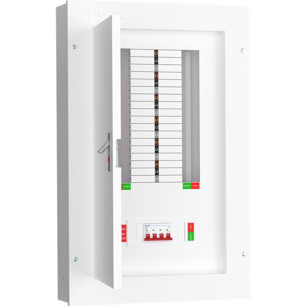 Liveelec TPN12-125<BR> Distribution Board TP&N<BR> 12 Ways
