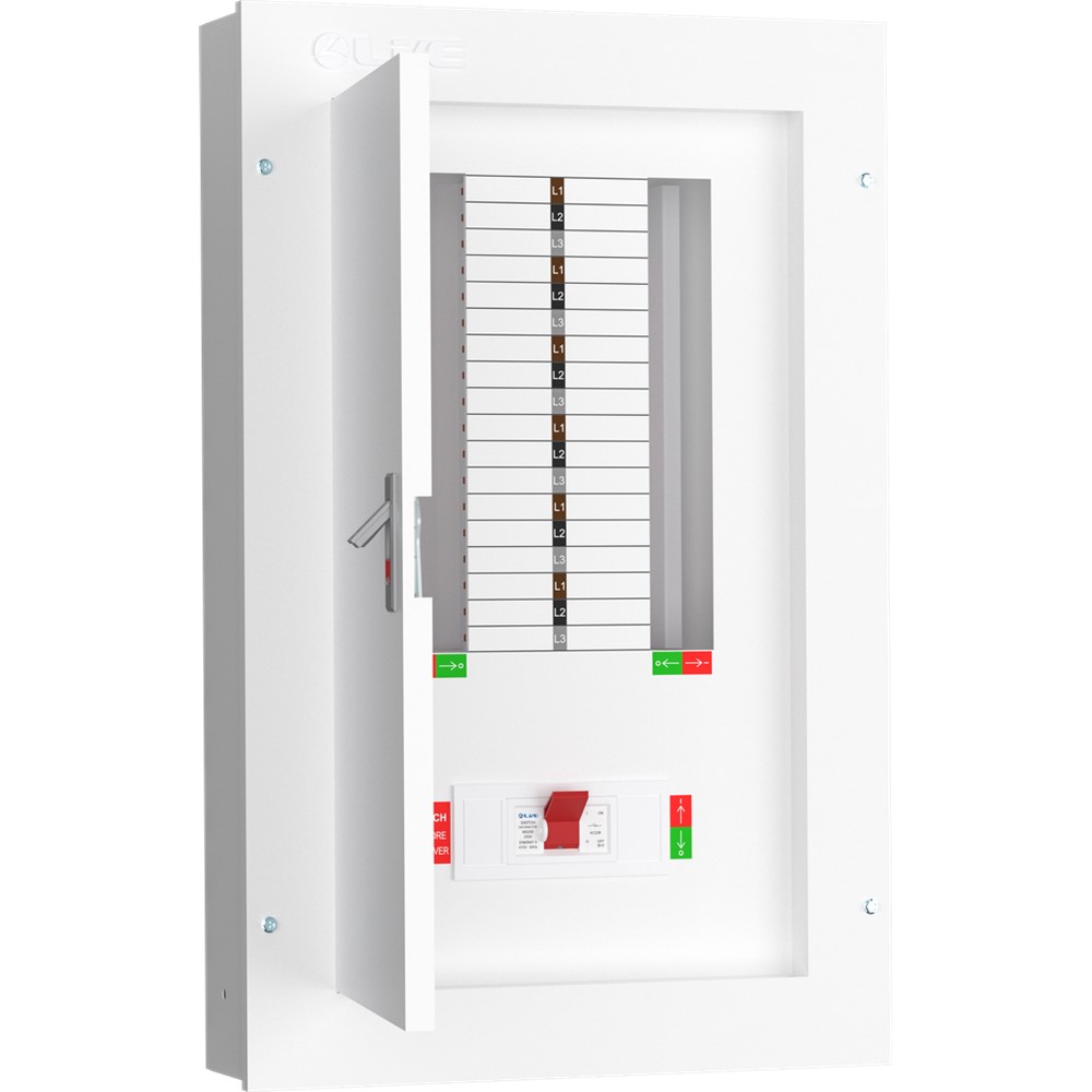 Liveelec TPN12-250<BR> Distribution Board TP&N<BR> 12 Ways