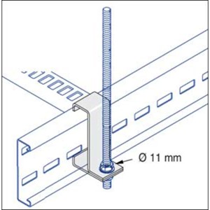 Unistrut U12/SC/H Suspension Clamp HDG