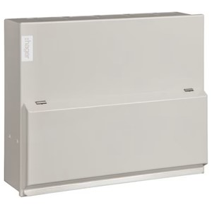 Hager VML108SPD<BR> Consumer Unit 8 Way<BR>with 100A DP Isolator and Surge Protection