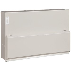 Hager VML110RK<BR> Consumer Unit 10 Way<BR>with 100A DP Isolator